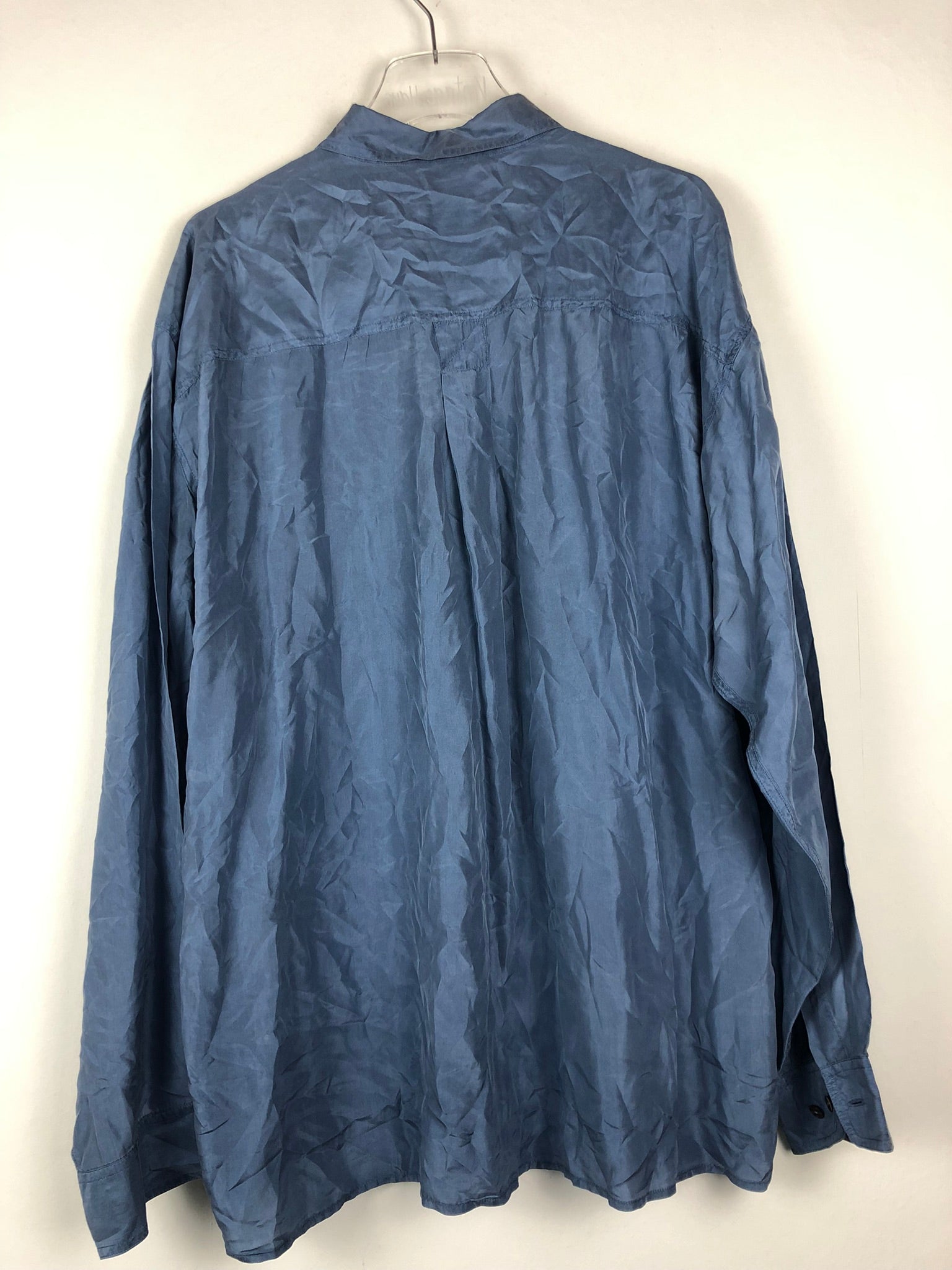 Vintage Seiden Hemd (XL)