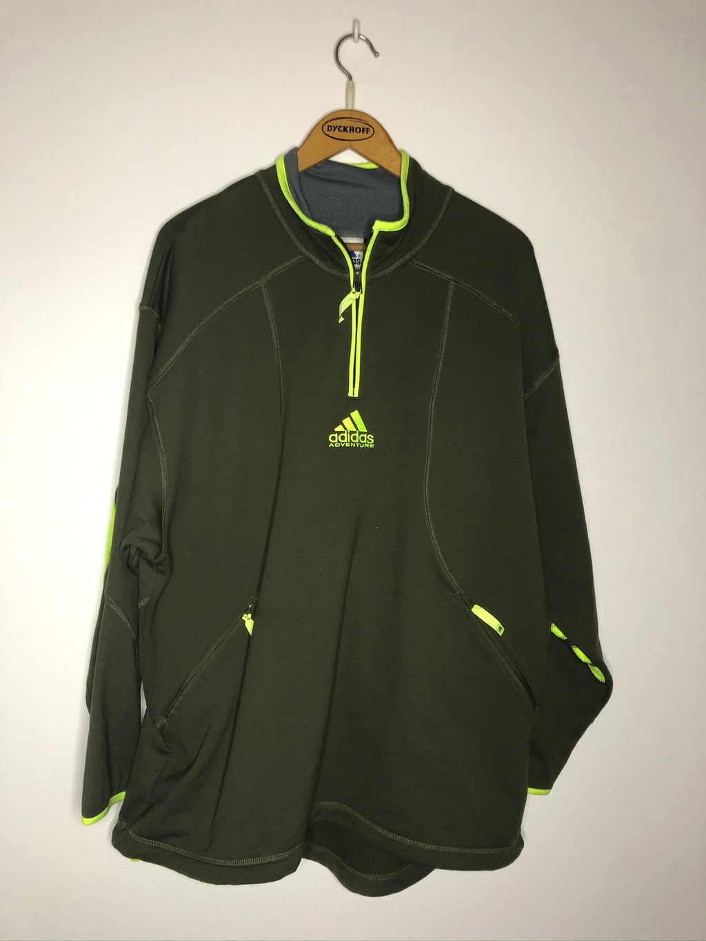 Vintage Adidas Adventure Half-Zip Sweater (XL)