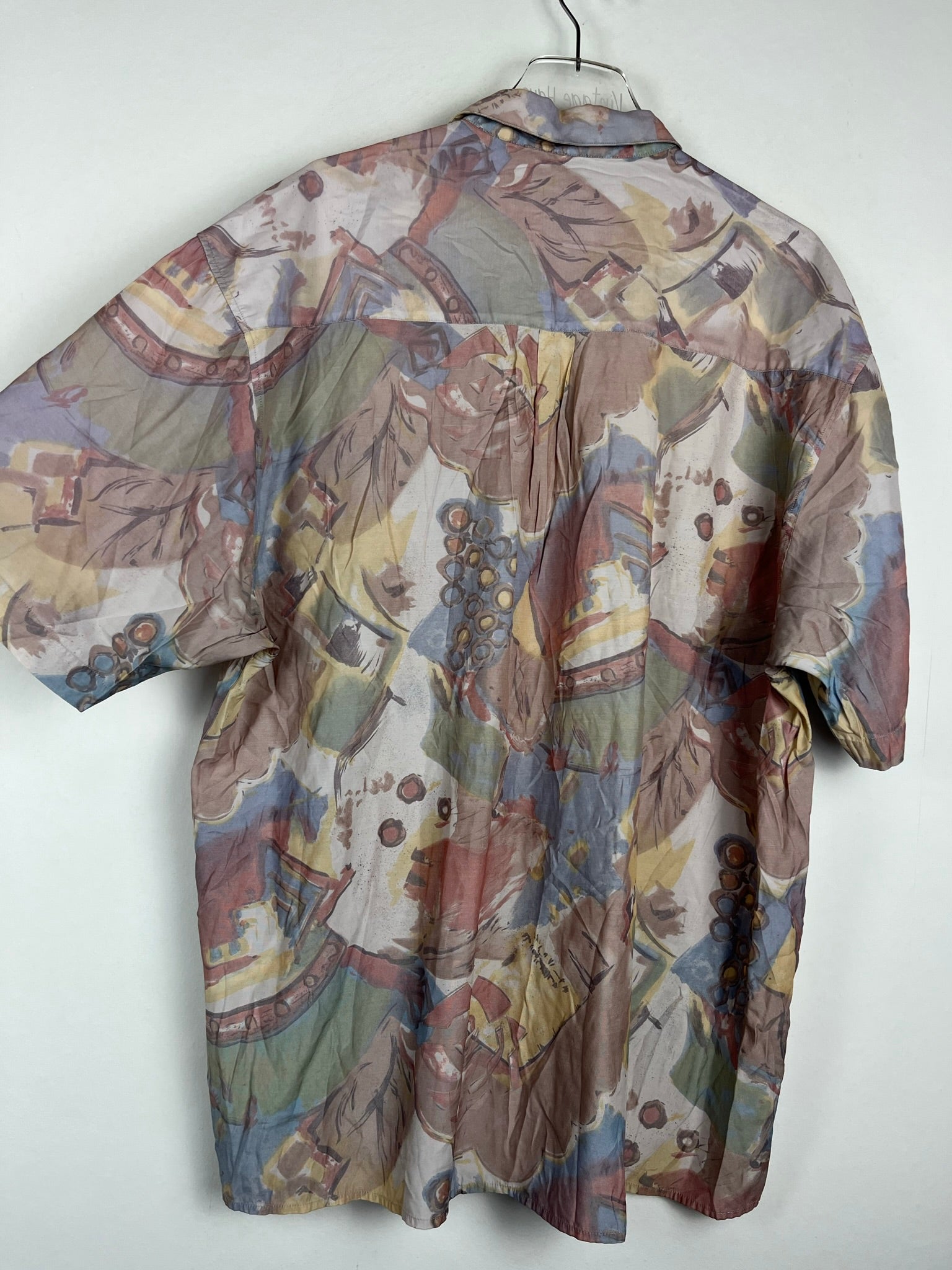 Vintage Crazy Pattern Hemd (L-XL)