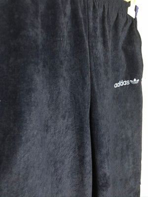 Vintage Adidas Velour Jogginghose (S-M)