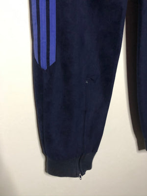 Vintage Adidas Velour Jogginghose (S-M)