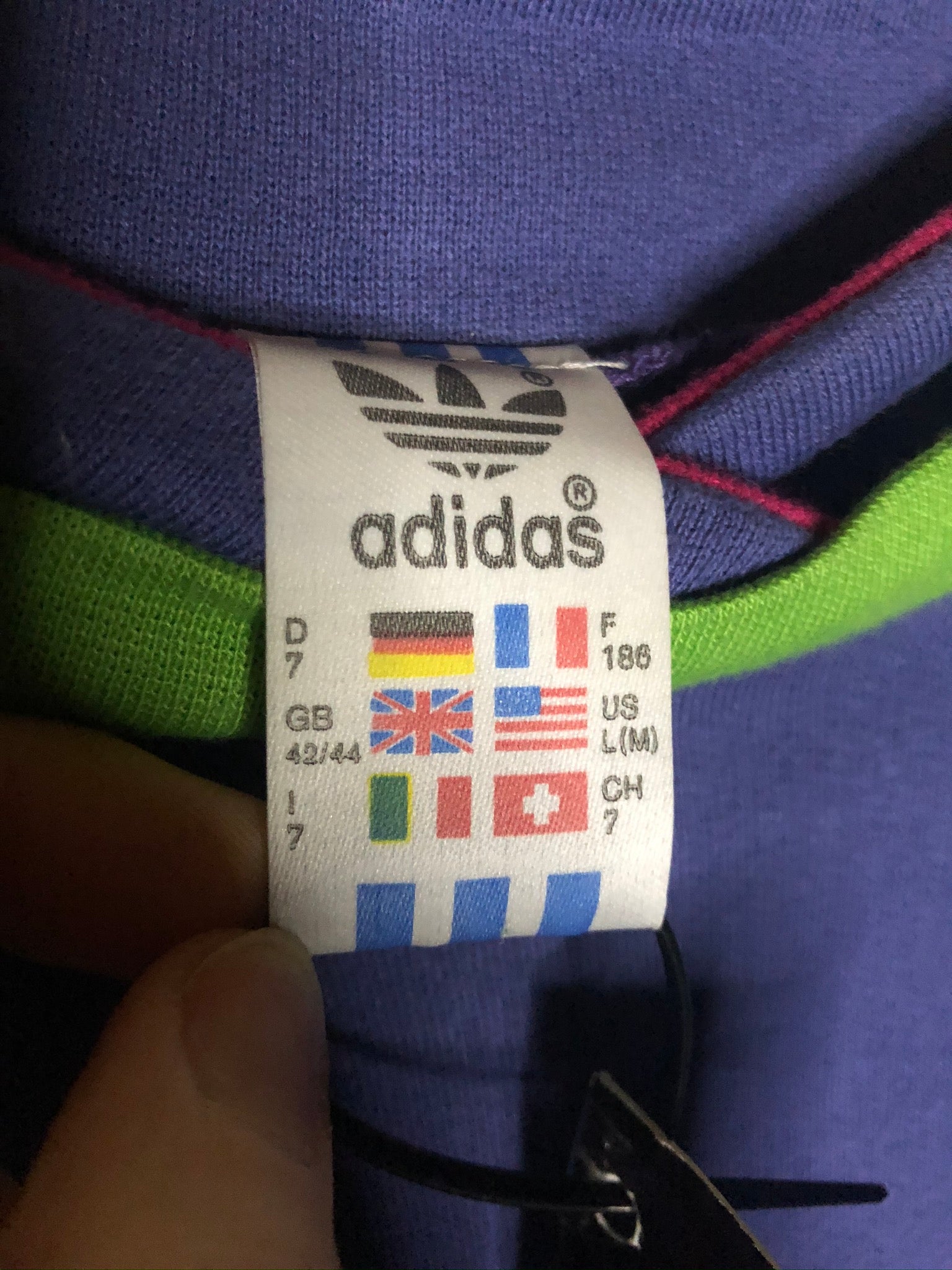 Vintage Deadstock Adidas Trainingsanzug (L-XL)