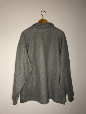 Vintage Hugo Boss Half-Zip Fleece Sweater (XL)