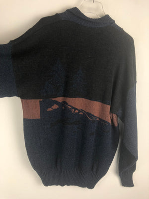 Vintage Half-Zip Sweater (L)