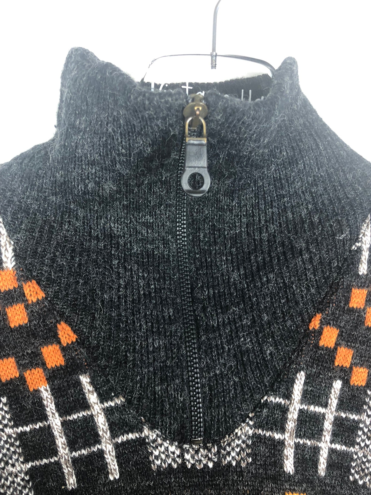 Vintage Half-Zip Sweater (L)