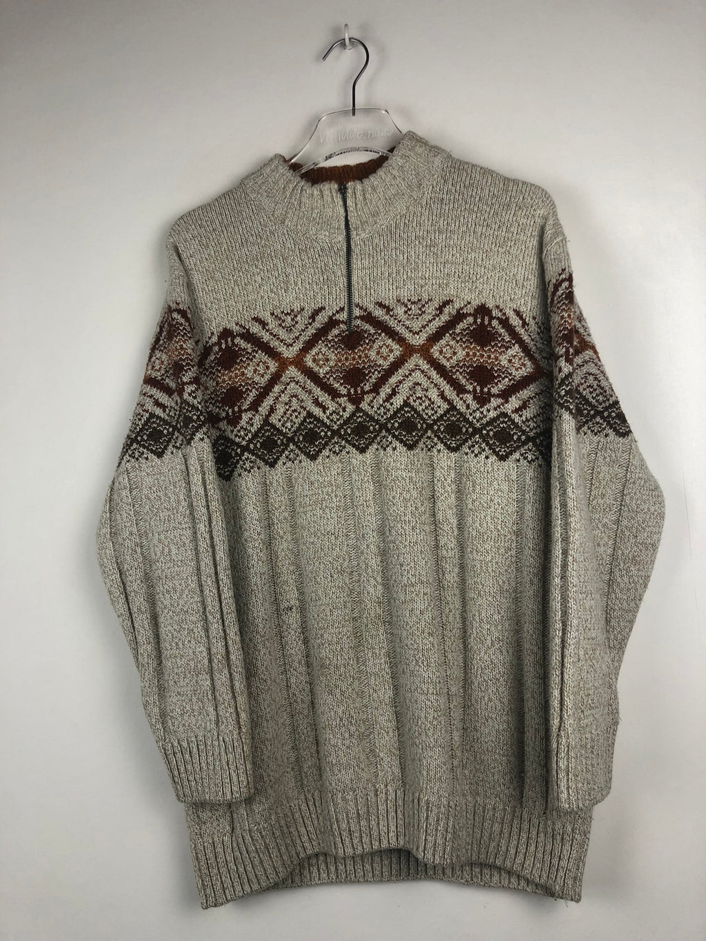 Vintage Half-Zip Pullover (M)