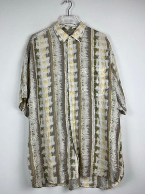 Vintage Crazy Pattern Hemd (XL)