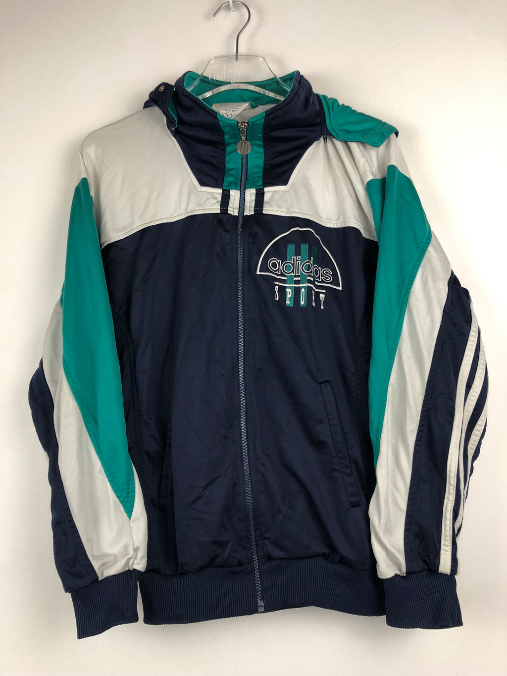 Vintage Adidas Sweatshirtjacke (XS-S)