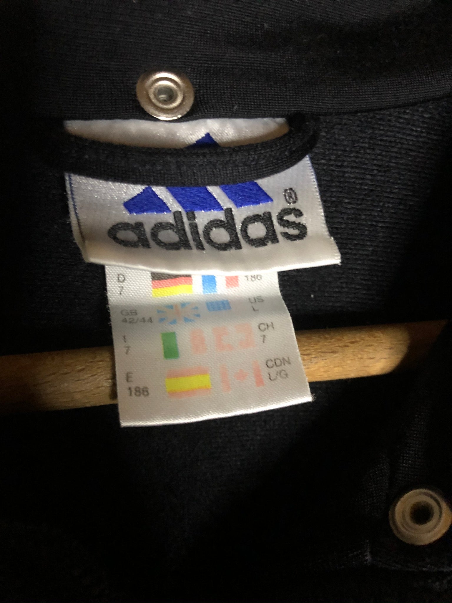 Vintage Adidas Sweatshirtjacke (L)